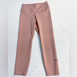 Nike Dri-Fit Crop Leggings Pink/Peach/Muave Women’s S Capri Yoga Pants
